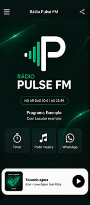 App BRASCAST no celular