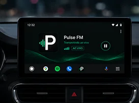 Sua rádio até dentro do carro